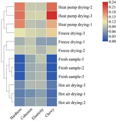 Insights into the effects of different drying methods on protein oxidation and degradation characteristics of golden pompano (Trachinotus ovatus)